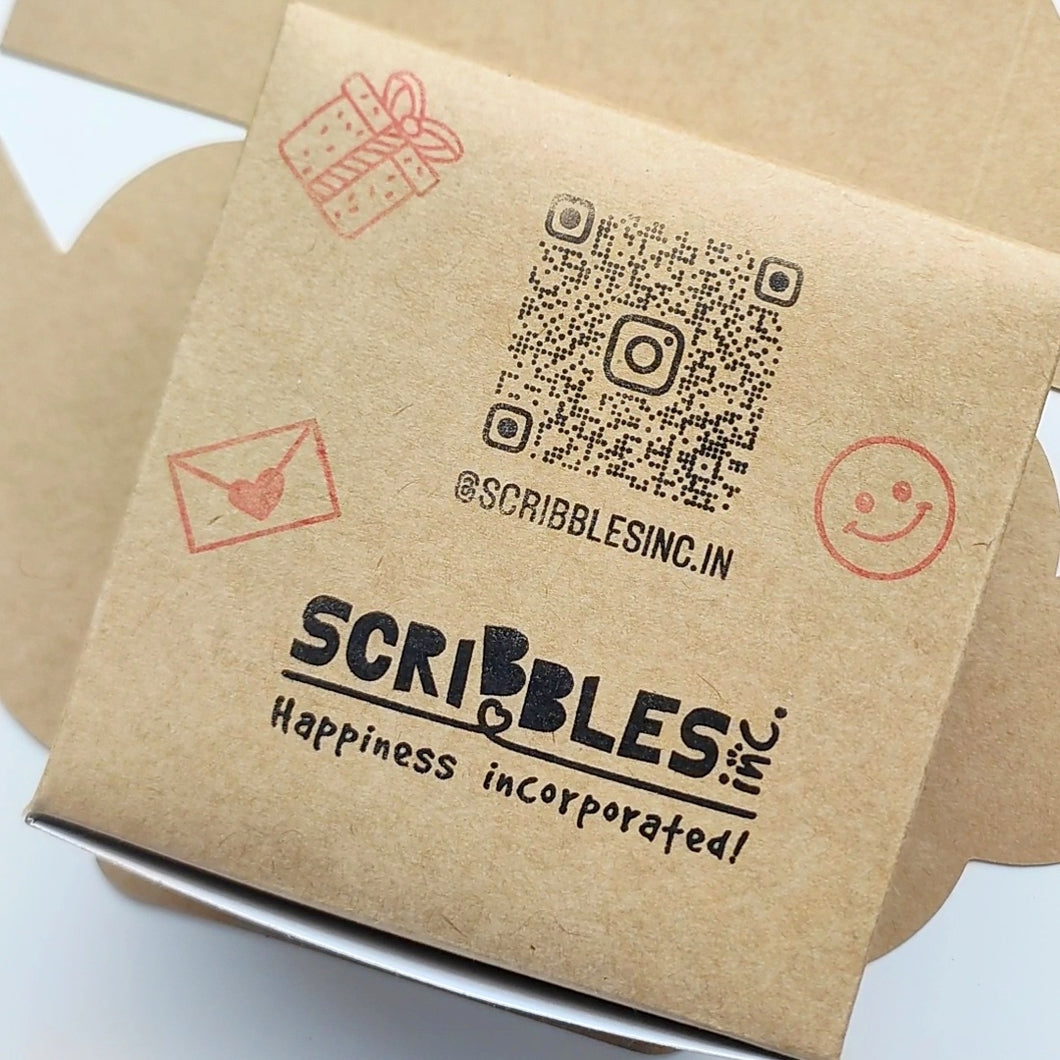 Small Business Essential Bundle Pack - Logo Stamp + QR Code Stamp + Thank You Stamp + 4 Mini Stamps